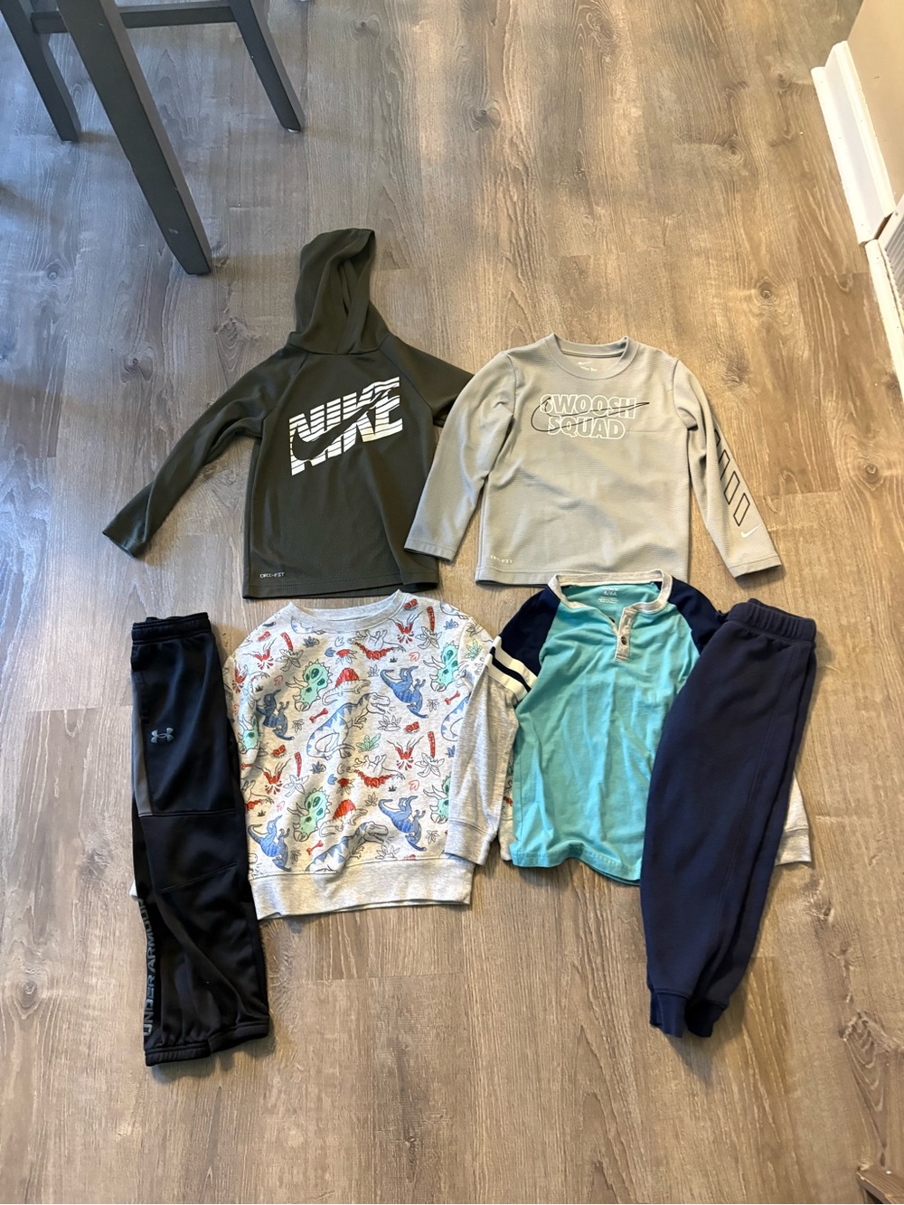 Boys Clothing Lot - Size 6 (includes Nike & Under Armour)
